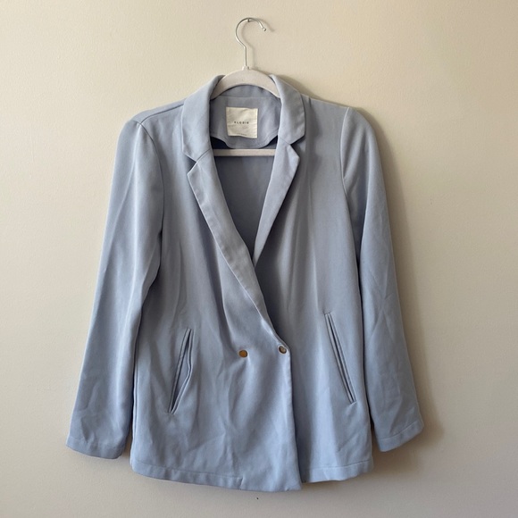 Baby blue blazer - Size XS, fits like SM - Picture 1 of 4